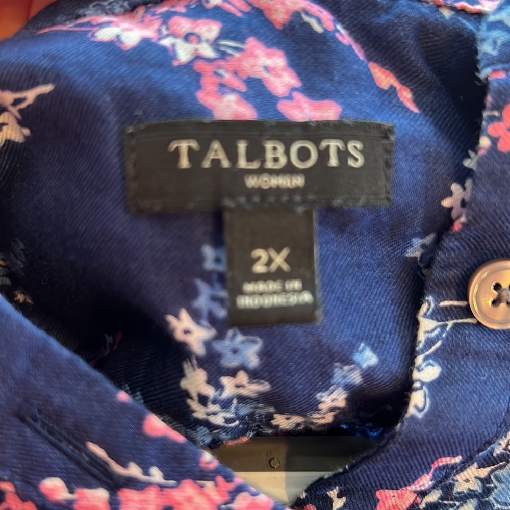 Talbots Woman Blouse - Picture 3 of 3